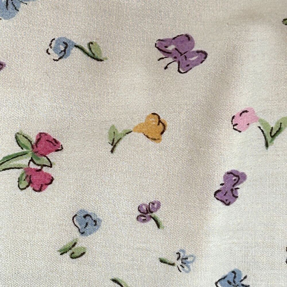 Vintage Classic Pooh Quilted Padded Crib Headboard Cover & Crib Skirt 1994 - Picture 9 of 10